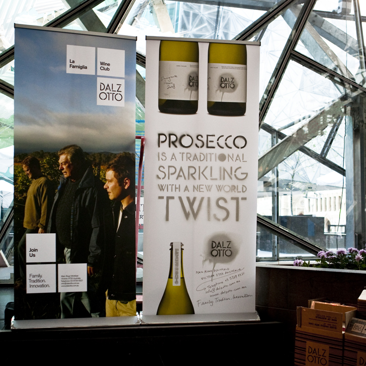 Fed Square Wine Tasting Event Banners