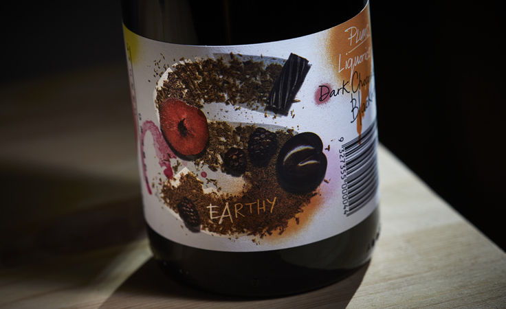 Dal Zotto L'Immigrante Contro Shiraz Detail