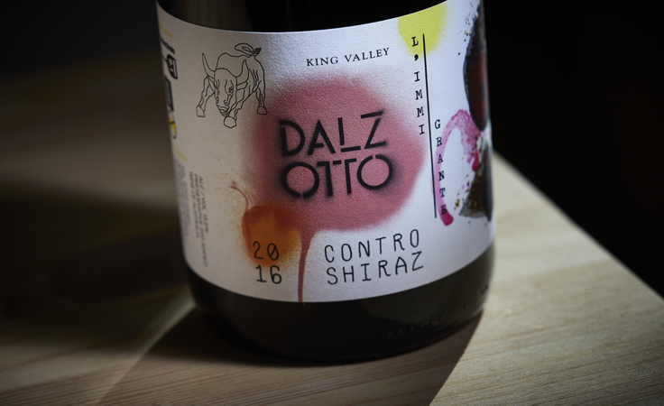Dal Zotto L'Immigrante Contro Shiraz Label Front