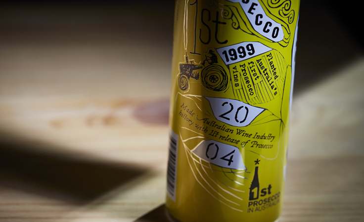 Dal Zotto Pucino Prosecco NV Can Detail