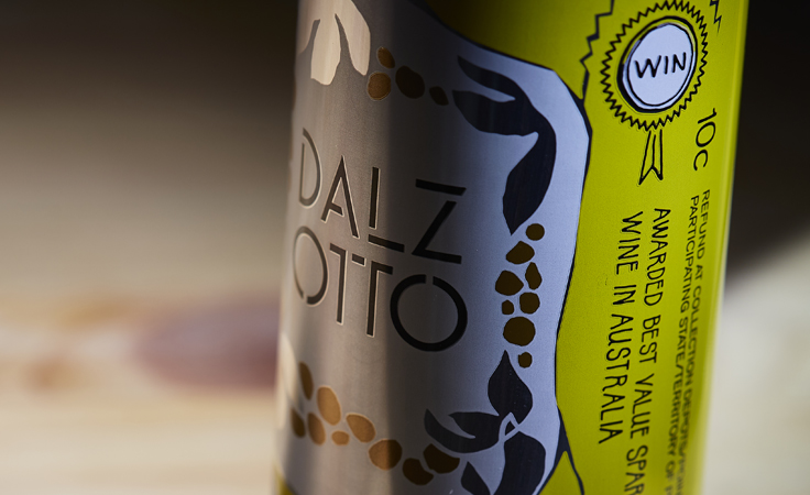 Dal Zotto Pucino Prosecco NV Can Detail