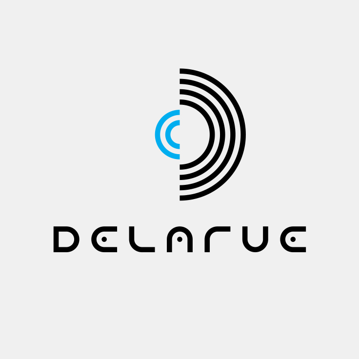 Delarue Vertical Lockup PMS