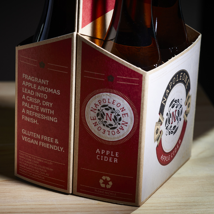 Napoleone Apple Cider 4 Pack Carton