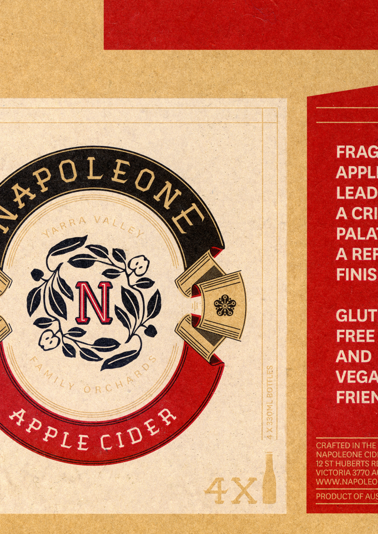 Napoleone Cider 4 Pack Printers Proof